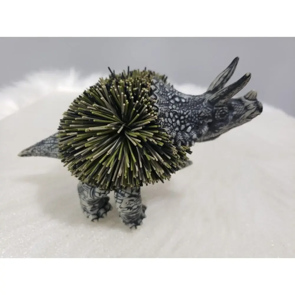 1996 Jurassic Park Lost World III Triceratops Koosh Ball Dinosaur JP Vintage Toy